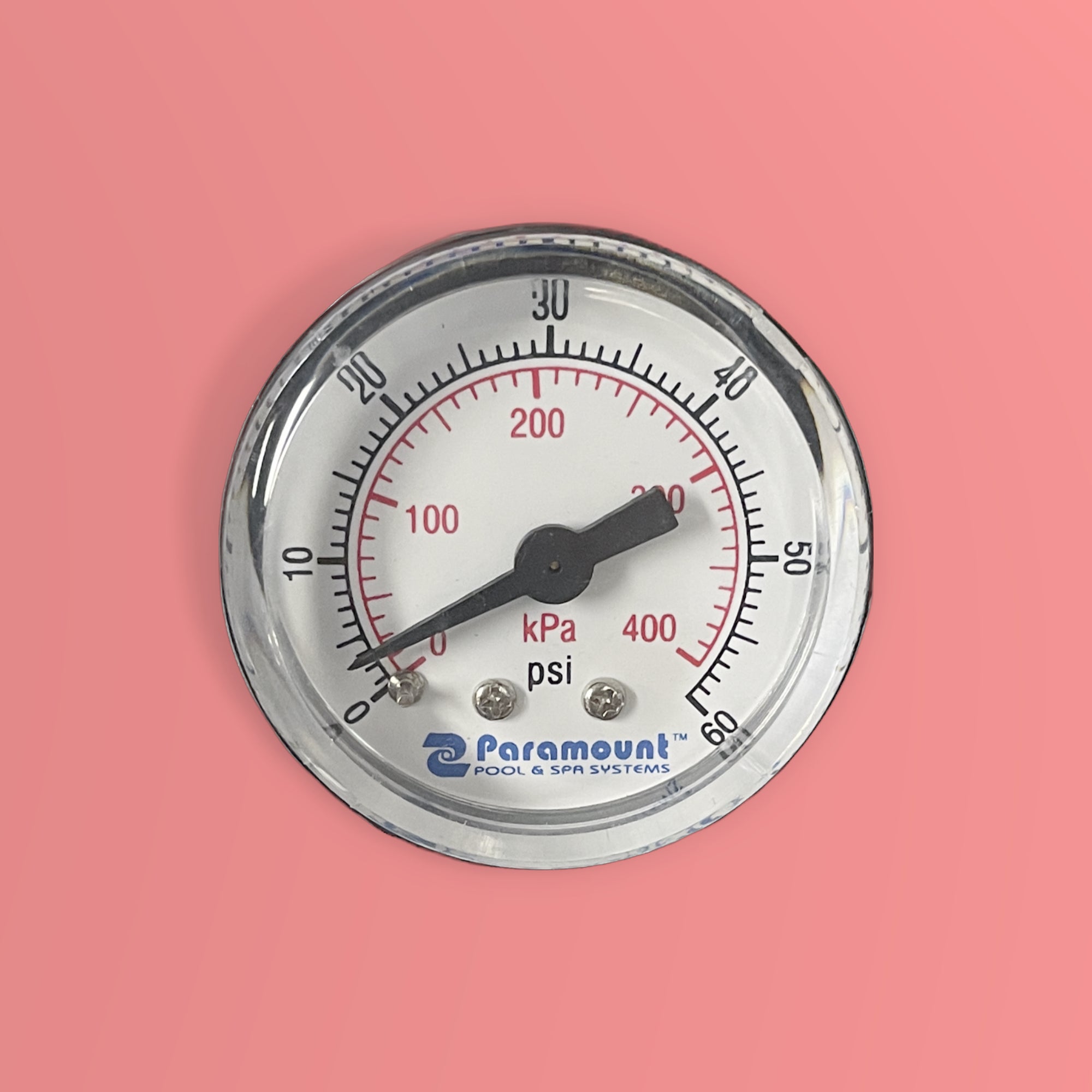PARAMOUNT CLEANINF MODULE PRESSURE GAUGE Harmony Pools